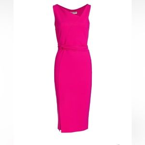 Chiara Boni Piedad Stretch-Jersey Knee-Length Sheath Dress 4